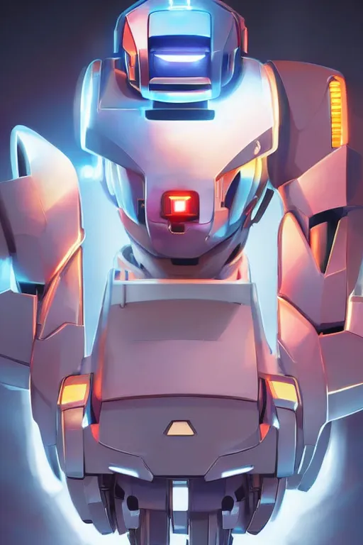 Image similar to metabots medabots medarotto medarot robot minimalist comics helmet mask neon cybereye, behance hd by jesper ejsing, by rhads, makoto shinkai and lois van baarle, ilya kuvshinov, rossdraws global illumination ray tracing hdr radiating a glowing aura