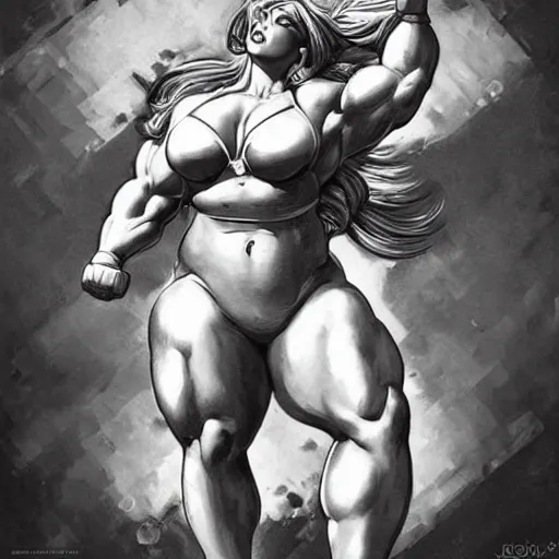 Prompt: socialist realism propaganda poster painting of thick female bodybuilder zarya from overwatch as pikachu, socialist realism, highly detailed, intricate, digital painting, artstation, sharp focus, illustration, art by jakub rozalski, artgerm, tan zi and ayanamikodon and alphonse mucha and wlop