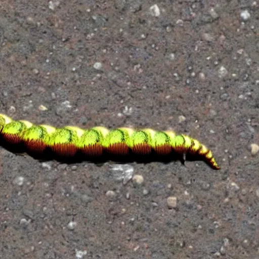 Image similar to recursive caterpillar