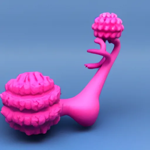 Image similar to a 3d printed plumbus, perfect replica, fresh from the printer