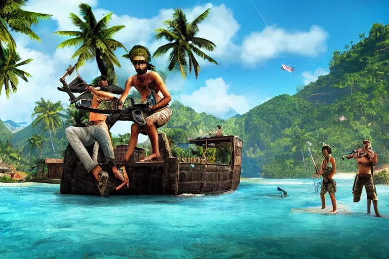 Image similar to Farcry 3 island