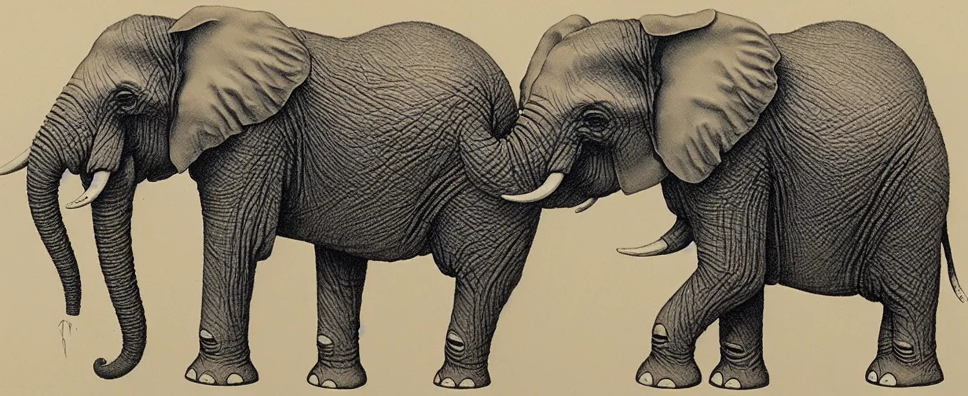 Image similar to an elephant by salvidore dali, highly detailed