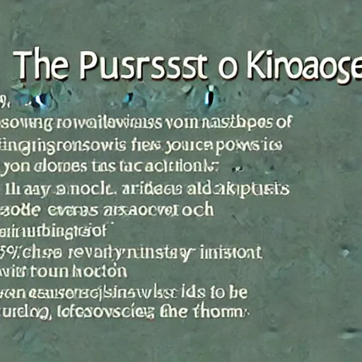 Prompt: the pursuit of knowledge