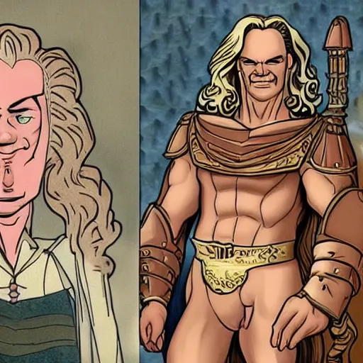 Prompt: transgender vigo the carpathian