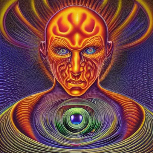 Image similar to Tool Album Art, Alex Grey