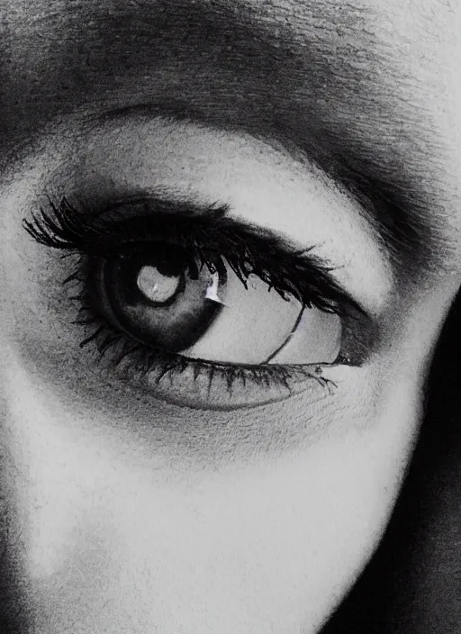 Image similar to portrait of a stunningly beautiful eye, [ * ]