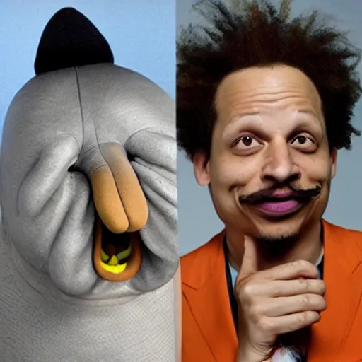 Prompt: eric andre as an anthropomorphic walrus