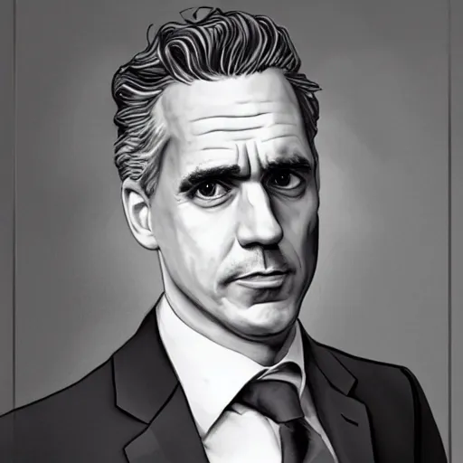 Image similar to jordan peterson portrait