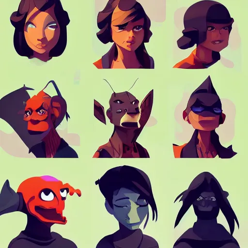 Image similar to face icon stylized minimalist toxic crusaders, loftis, cory behance hd by jesper ejsing, by rhads, makoto shinkai and lois van baarle, ilya kuvshinov, rossdraws global illumination