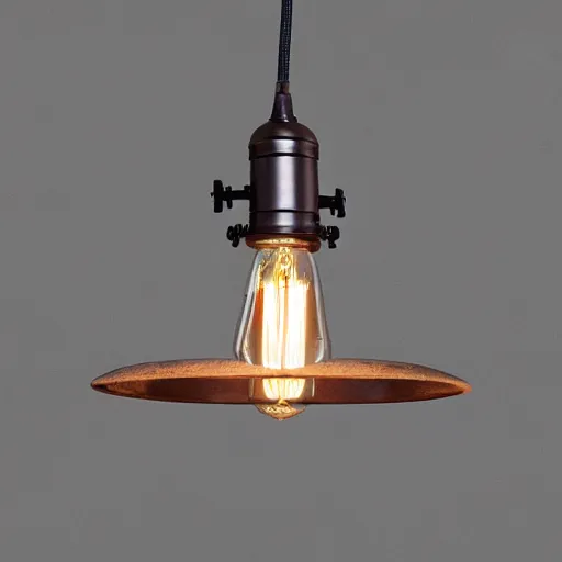 Image similar to farmhouse hanging light pendant, industrial, product photography, hanging ceiling light, industrial lighting fixture