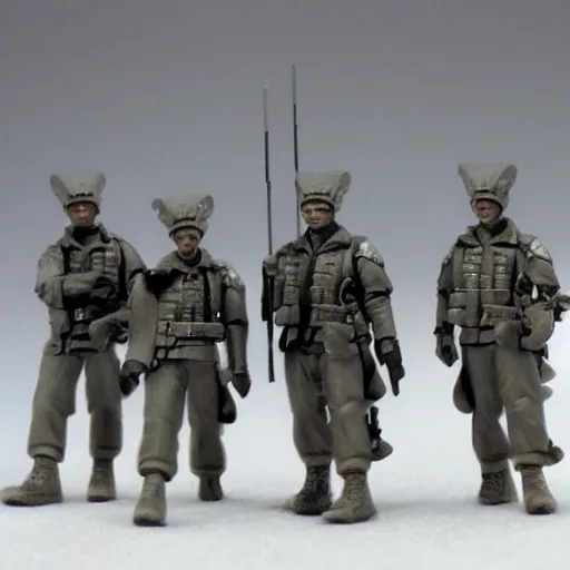 Image similar to band of brothers futuristic soldiers epic photo 35 mm