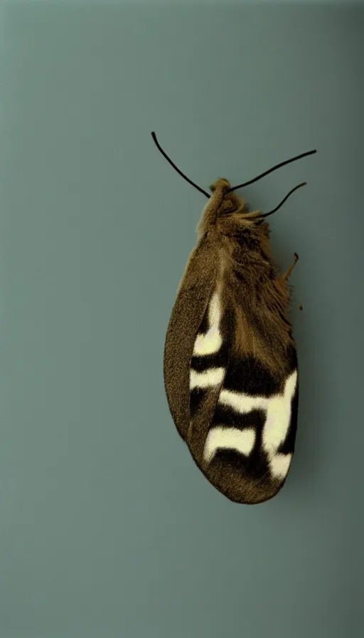 Image similar to 7 0 s movie still of a horse moth, cinestill 8 0 0 t 3 5 mm eastmancolor, heavy grain, high quality, high detail