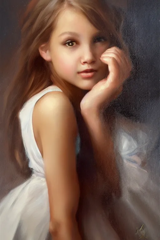 Image similar to A beautiful girl by Mark Arian,