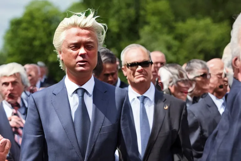 Image similar to geert wilders as president of the united states