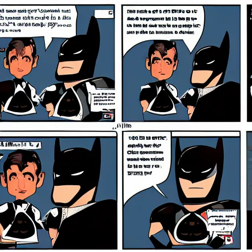 Image similar to Batman as a football manager