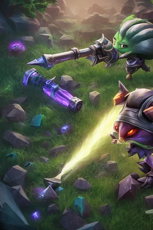 Veigar Arcane League Of Legends Wild Rift Hero | Stable Diffusion | OpenArt