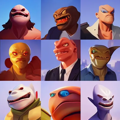 Image similar to face icon stylized minimalist street sharks, loftis, cory behance hd by jesper ejsing, by rhads, makoto shinkai and lois van baarle, ilya kuvshinov, rossdraws global illumination