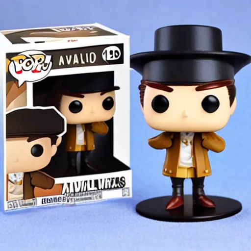 Image similar to a funko pop figurine of aviary attorney