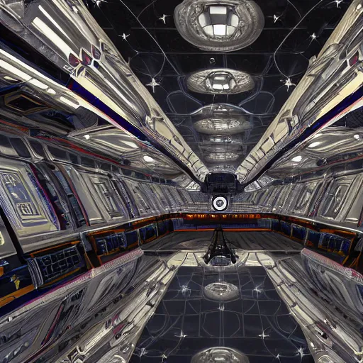 Image similar to majestic ornate space station, photorealistic, ultra-detailed, 4k high resolution, HDR shot, cinematic lighting