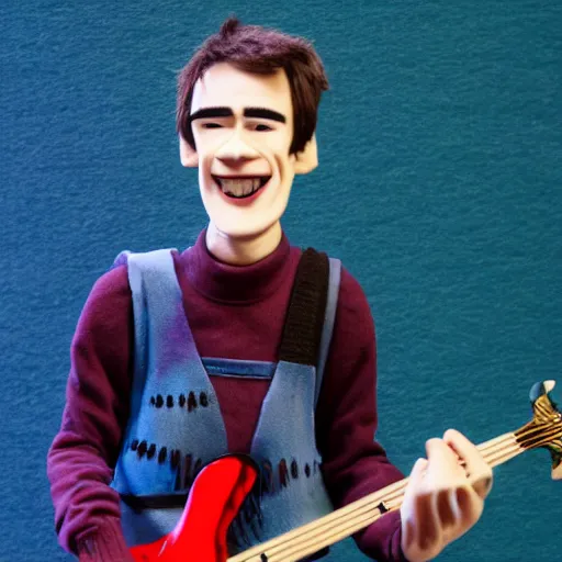 Image similar to jacob collier claymation