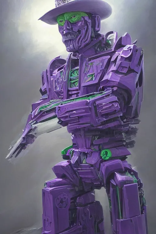 Image similar to portrait of cowboy johnny cash as purple green optimus prime from transformers drinking tonic fluid from guitar zord ufo hoverboard, intricate, highly detailed, smooth, artstation, digital illustration by Ruan Jia and Mandy Jurgens and Artgerm and Wayne Barlowe and Greg Rutkowski and Zdislav Beksinski