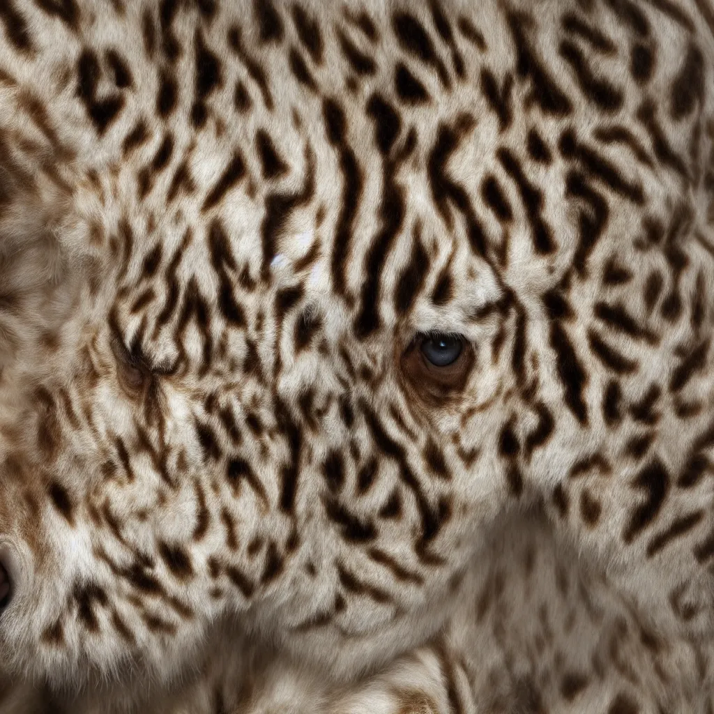 Image similar to seamless combined texture of an albino giraffe fur and bengal tiger fur, 4k