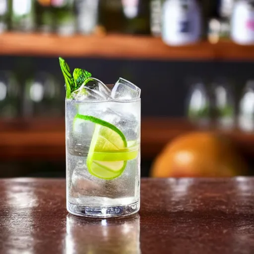 Image similar to non alcoholic gin and tonic