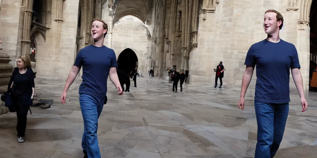 Image similar to mark zuckerberg as the hunchback of notre dame