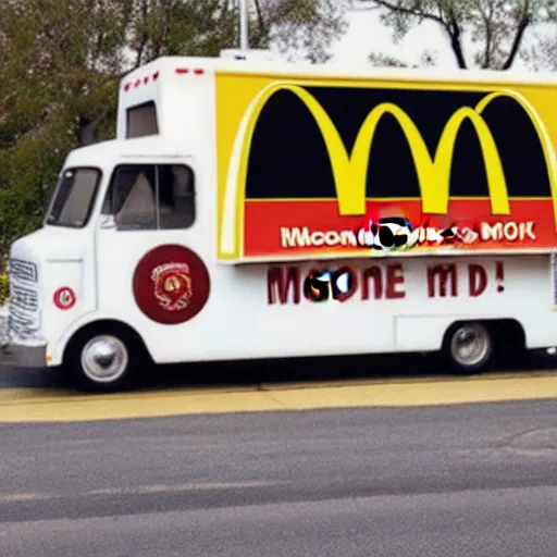 Image similar to mcdonald's food truck