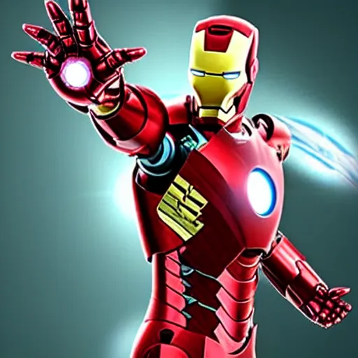 Prompt: 3d iron man rigged