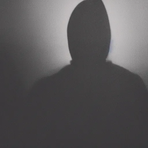 Prompt: a very dark mysterious photo of a random person