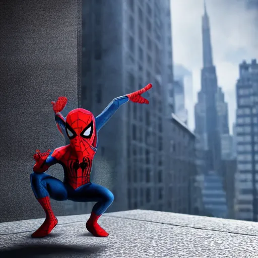 Image similar to spider - man abducting a child realistic 8 k professional photography, midday lighting, defiant, octane, volumetric lighting, 7 0 mm,