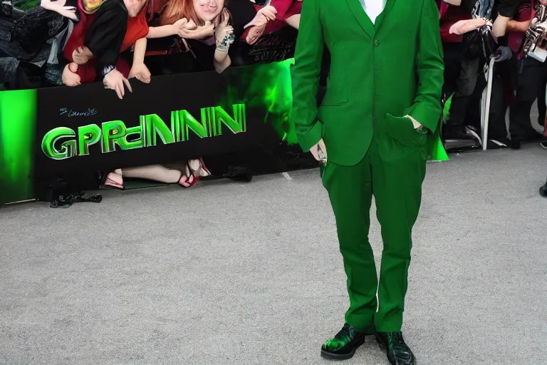 Prompt: Rupert Grint as The Green Goblin