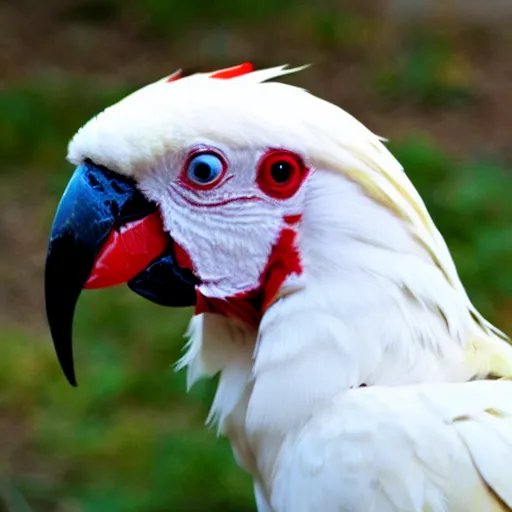 Image similar to albino macaw pheasant