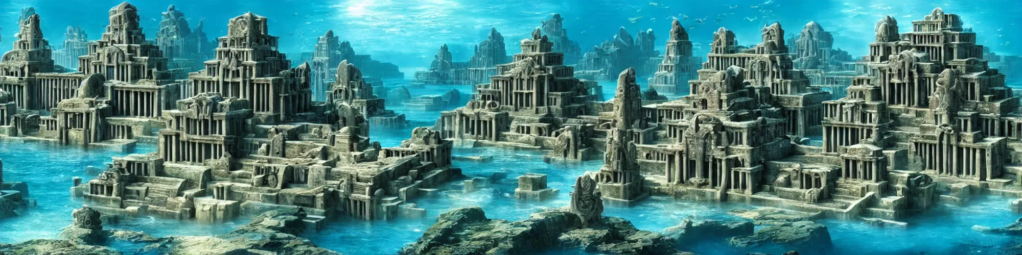 Prompt: The Lost City of Atlantis