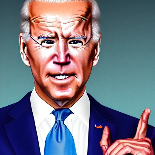 Prompt: Joe Biden in the style of junji ito, 4k resolution