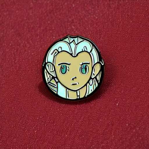 Image similar to legolas enamel pin