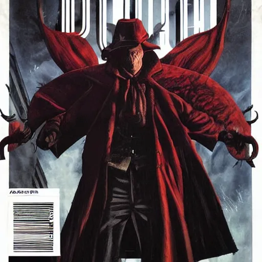 Prompt: comic book cover for'doctor who vs bloodborne ', art by alex ross