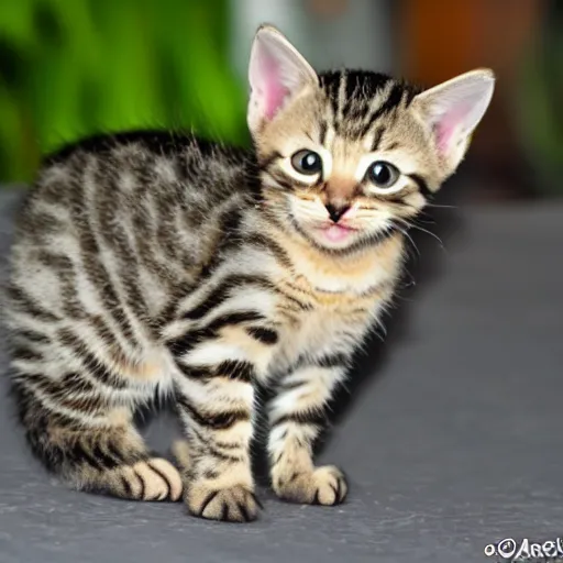 Image similar to baby tabby kitten