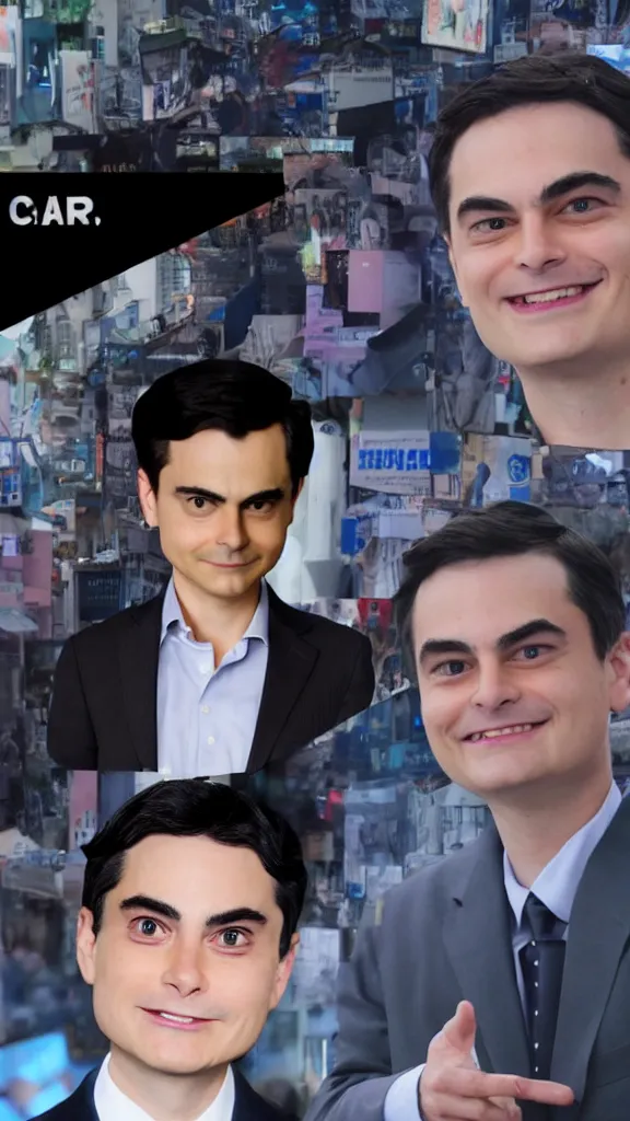 Image similar to ben shapiro is an anime catgirl, photorealistic, hyperrealistic, ultra hd, 4 k, cinematic lighting, award winning