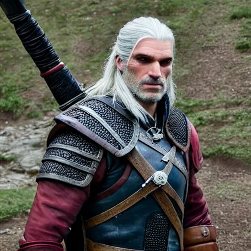 Image similar to Still of Geralt of Rivia in Noddy