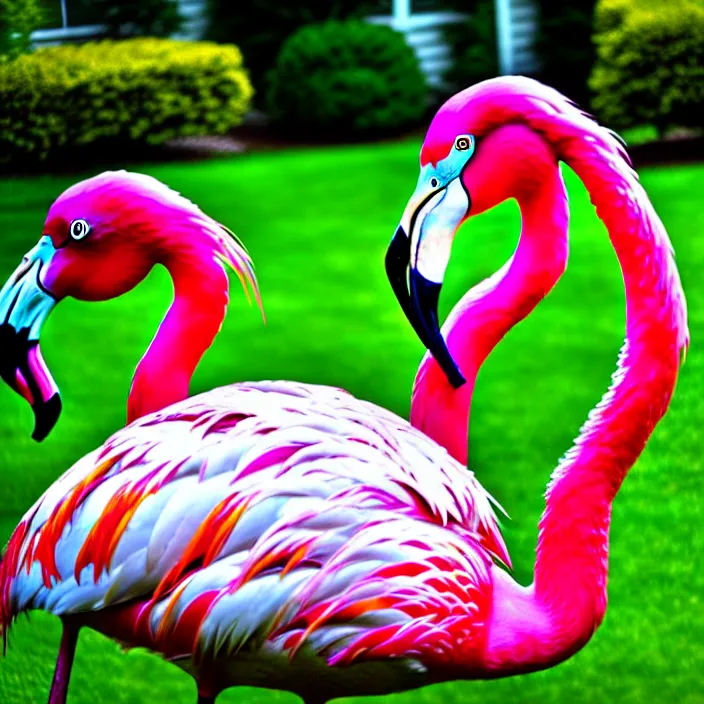 Image similar to flamingo lawn monsters at vanvcouver,british columbia,canada