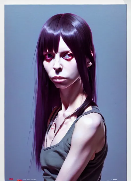 Prompt: yolandi visser | | fine detail!! anime!! realistic shaded lighting!! poster by ilya kuvshinov katsuhiro otomo, magali villeneuve, artgerm, jeremy lipkin and michael garmash and rob rey, enjoy herself