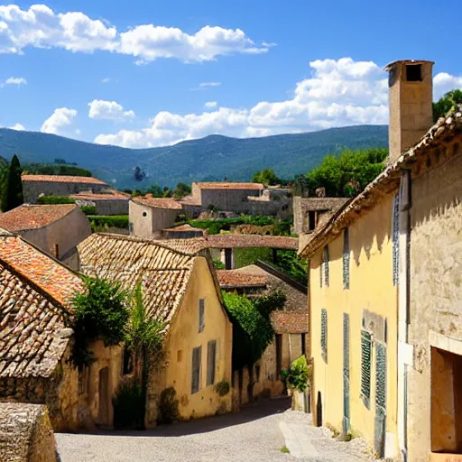 Image similar to prominent village in provence