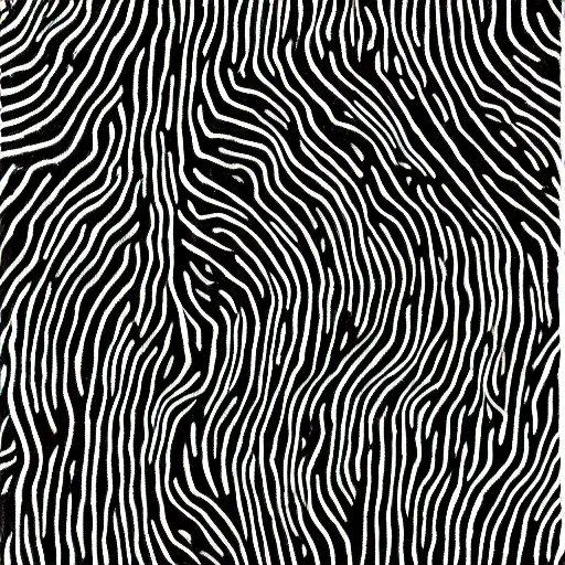 Image similar to a thumbprint abstract art line by ari weinkle