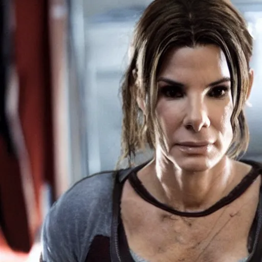 Image similar to Sandra bullock in resident evil