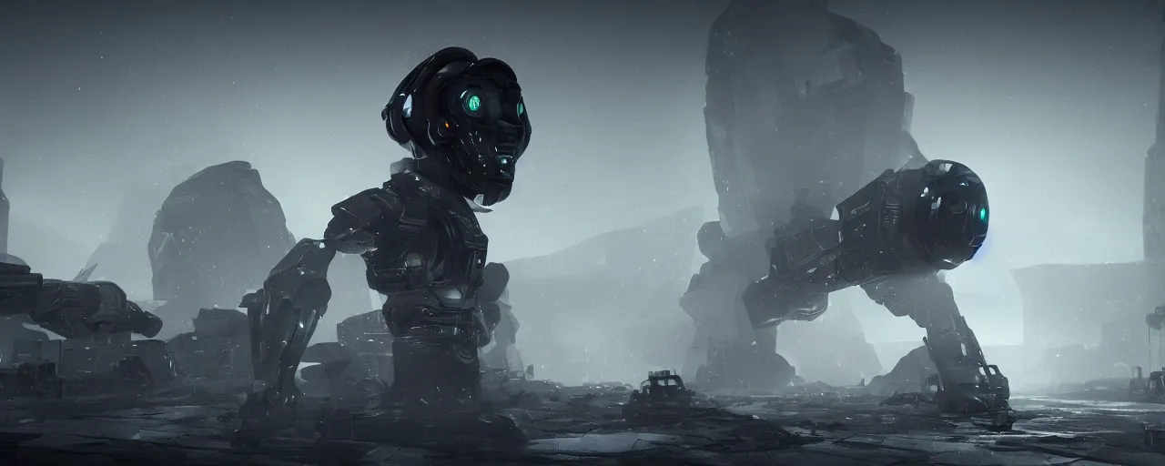 Prompt: dark scifi, octane render