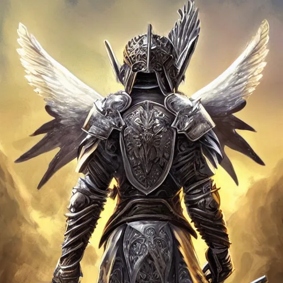male angel knight