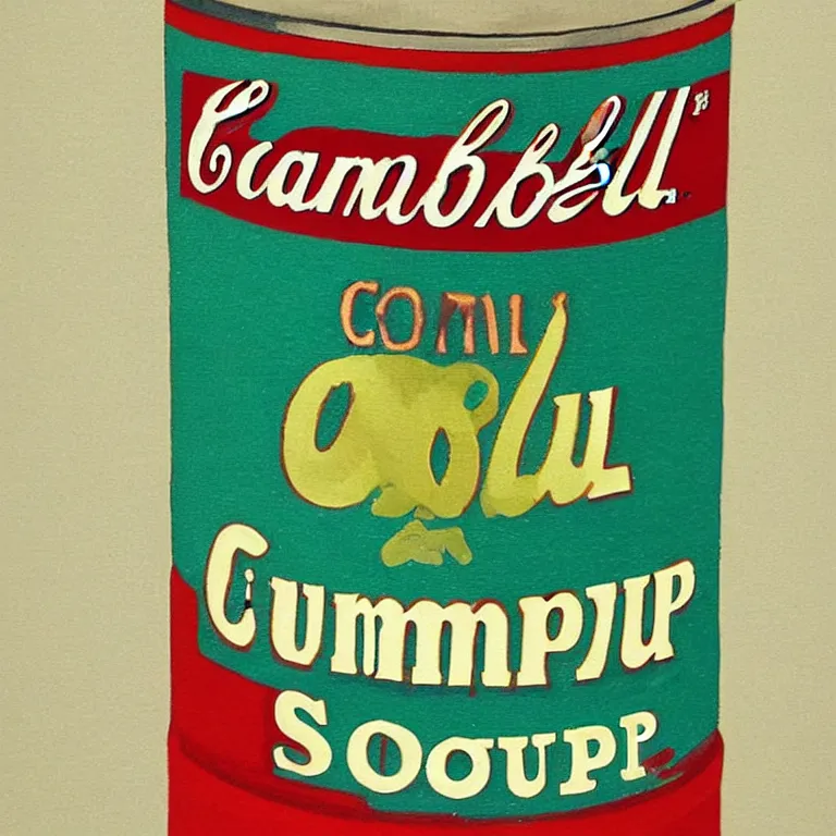 Image similar to Campbell's soup can
