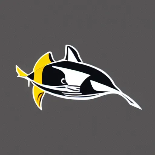 Prompt: black marlin logo